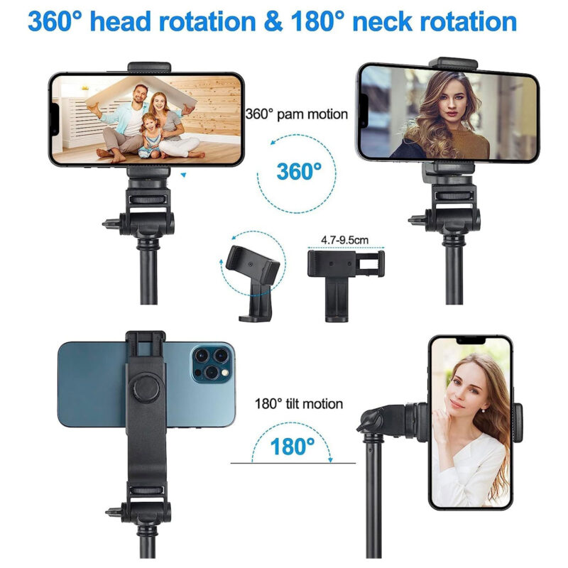 Extendable Phone Tripod with Remote