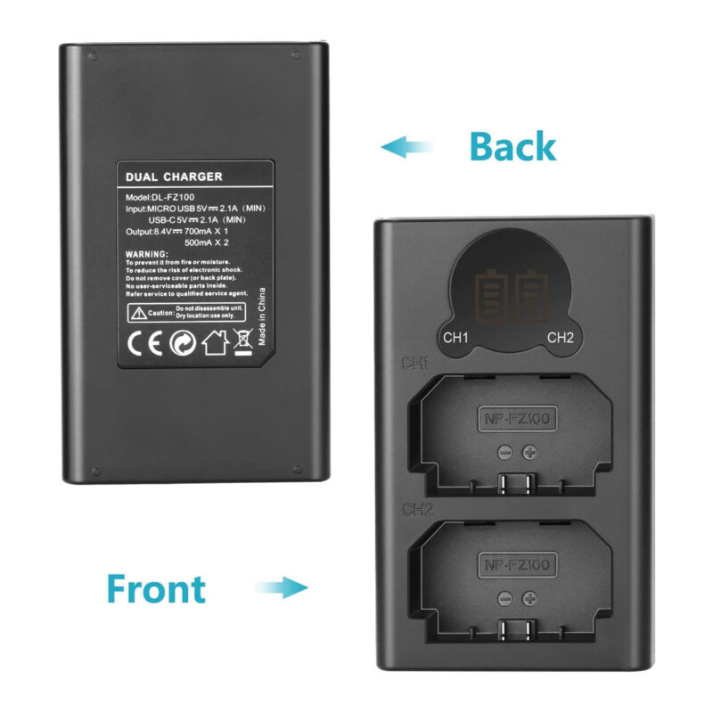 Replacement Battery and Charger with LCD Screen