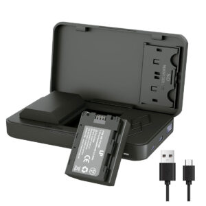 Replacement Battery and Rapid Dual USB Charger Set