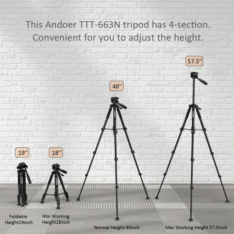 Lightweight Camera Tripod