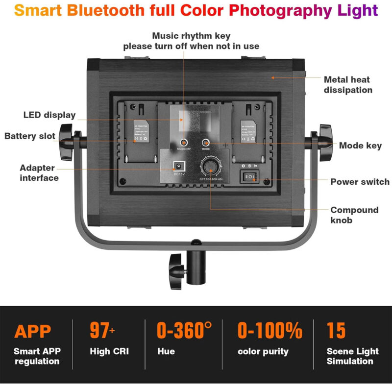 RGB LED Video Fill Light